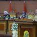 Dewan Perwakilan Rakyat Daerah (DPRD) Kabupaten Tanjung Jabung Timur menggelar rapat paripurna dengan agenda penyampaian pandangan umum fraksi-fraksi terhadap Laporan Keterangan Pertanggungjawaban (LKPJ) Kepala Daerah Tahun Anggaran 2025, Rabu (1/4/2026).