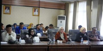 Dewan Perwakilan Rakyat Daerah (DPRD) Kabupaten Tanjung Jabung Timur menggelar Rapat Dengar Pendapat (RDP) bersama sejumlah Organisasi Perangkat Daerah (OPD), Senin (20/4/2026), di Ruang Serba Guna DPRD.