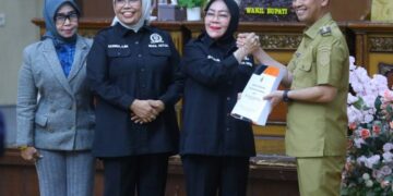 Dewan Perwakilan Rakyat Daerah (DPRD) Kabupaten Tanjung Jabung Timur (Tanjab Timur) menggelar Rapat Paripurna dengan agenda penyampaian Laporan Keterangan Pertanggungjawaban (LKPJ) Bupati Tahun Anggaran 2025