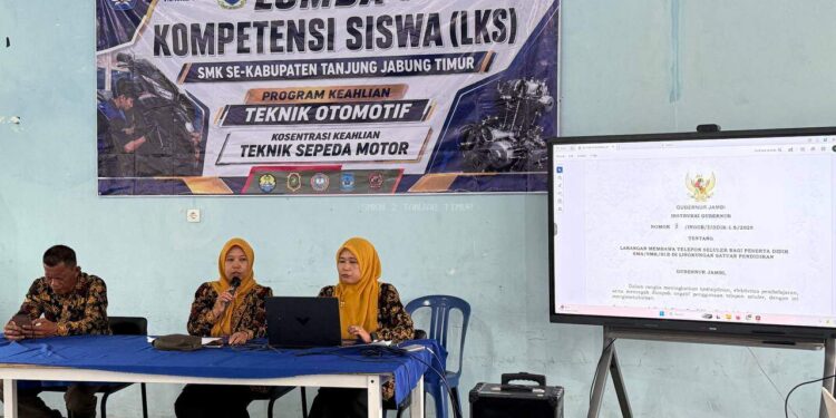 SMKN 2 Tanjung Jabung Timur Gelar sosialisasi Larangan Membawa Telepon Pintar (Smartphone) ke Sekolah