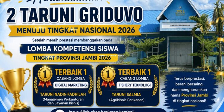 SMK 2 TANJABTIM Kembali TorehJuara Satu  Diajang LKS Tingkat Provinsi Jambi