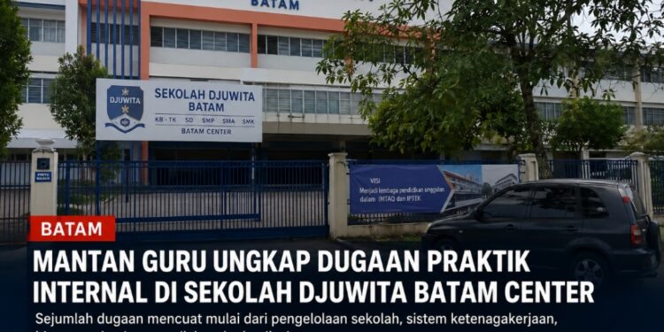 Mantan Guru Beberkan Dugaan Praktik Internal Sekolah Djuwita Batam Center, dari Sistem Kerja hingga Penilaian Siswa