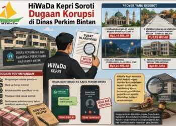 HiWaDa Kepri Soroti Dugaan Korupsi di Dinas Perkim Bintan