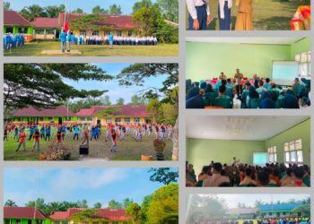 Antusiasme Mewarnai Pembukaan MPLS Ramah Di SMA Negeri 2 Tanjabtim