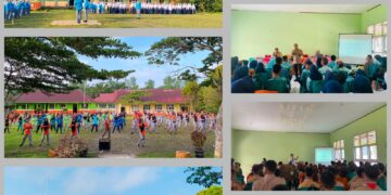 Antusiasme Mewarnai Pembukaan MPLS Ramah Di SMA Negeri 2 Tanjabtim