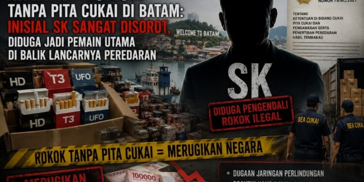 Marak Rokok Tanpa Pita Cukai Di Batam: Inisial SK Sangat Disorot, Diduga Jadi Pemain Utama Di Balik Lancarnya Peredaran