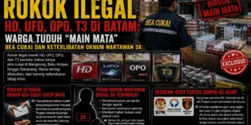 Dugaan Jaringan Rokok Ilegal HD, UFO, OPO, T3 Di Batam: Warga Tuduh “Main Mata” Bea Cukai Dan Keterlibatan Oknum Wartawan SK