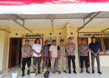 Giat Polsek Berbak  Silaturahmi Polsek Berbak Bersama Awak Media: Bincang Hangat Terkait Binmas dan Bersama Jaga Ketahanan Pangan