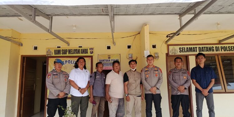 Giat Polsek Berbak  Silaturahmi Polsek Berbak Bersama Awak Media: Bincang Hangat Terkait Binmas dan Bersama Jaga Ketahanan Pangan