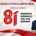 Keluarga Besar SMAN 1 Tanjabtimur Mengucapkan Dirgahayu HUT RI Ke 81