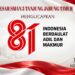 Keluarga Besar SMAN 5 Tanjabtimur Mengucapkan Dirgahayu HUT RI Ke 81
