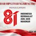 Keluarga Besar SMPN 2 Tanjabtimur Mengucapkan Dirgahayu HUT RI Ke 81
