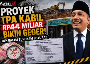 Proyek TPA Kabil Rp44 Miliar Bikin Geger! DLH Batam Bungkam Soal RAB, Dugaan Mark-Up Volume Timbunan Mengemuk
