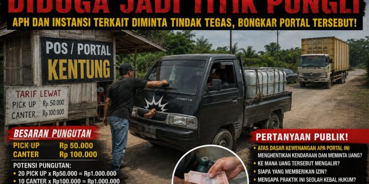 Pos Kentung Unit 2 Bahar Tengah , Diduga Jadi “Mesin Uang”: Sopir Angkutan Mengaku Dipungut Rp50 Ribu–Rp100 Ribu