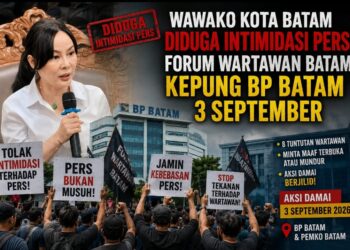Polemik Pejabat Publik dan Pers Memanas, Wartawan Batam Akan Geruduk BP Batam dan Pemko