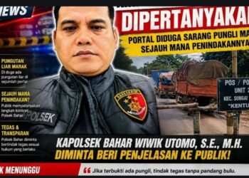 Kinerja Polsek Bahar Dipertanyakan: Portal Diduga Sarang Pungli Marak, Sejauh Mana Penindakannya?