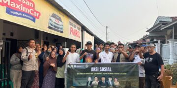 DALAM RANGKA HARI TANI DPW TANI MERDEKA PROVINSI JAMBI BERBAGI MINYAK GORENG DI KOTA JAMBI