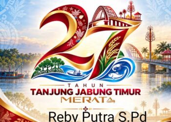 Keluarga Besar SDN 210 / X Bandar Jaya Mengucapkan HUT Kabupaten Tanjung Jabung Timur Ke 27