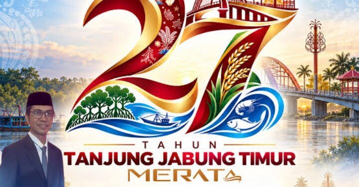 Keluarga Besar SMAN 8 Tanjabtim Mengucapkan HUT Kabupaten Tanjung Jabung Timur Ke 27