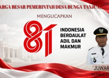 Keluarga Besar Pemerintah Desa Bungo Tanjung Mengucapkan Dirgahayu Kemerdekaan Republik Indonesia Ke 81 Tahun 2026