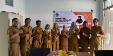 Pengawas Sekolah melaksanakan Supervisi Akademik Di SMKN 2 Tanjabtim, Kepala Sekolah :  Untuk Memperkuat Mutu Pembelajaran