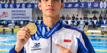 Perenang Millennium Aquatic Didi June Elbert Borong Tiga Emas